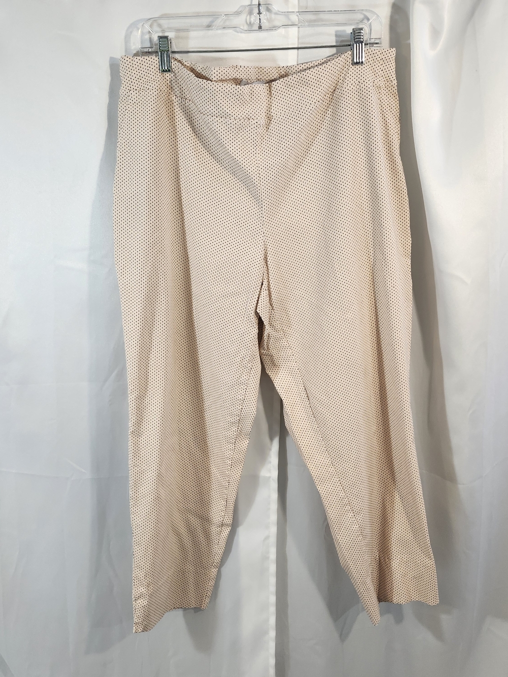 Carolina Belle Cream Polka Dot Pull-On Pants